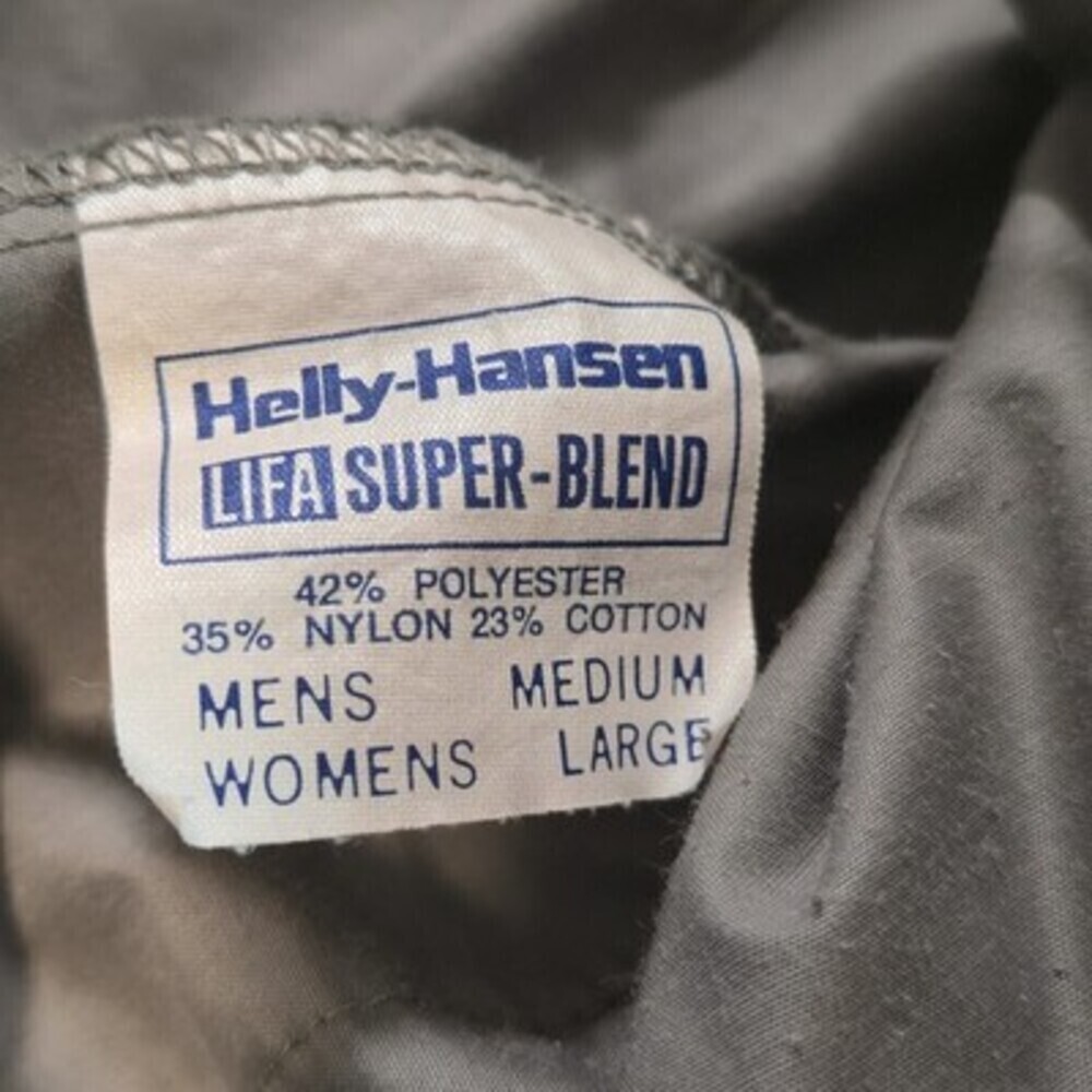Vintage Helly Hansen LIFA Super-Blend Pullover Jacket Men’s M USA Made 90s - Picture 7 of 8